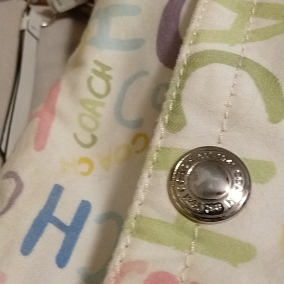 Coach signature multicolor bag - Picture 10 of 17